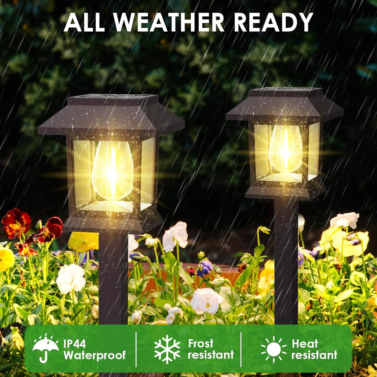 Lampe solaire de jardin