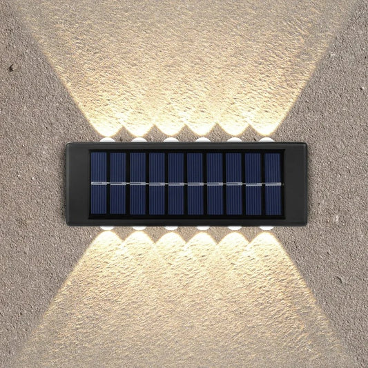 Lampe murale solaire à 12 LED
