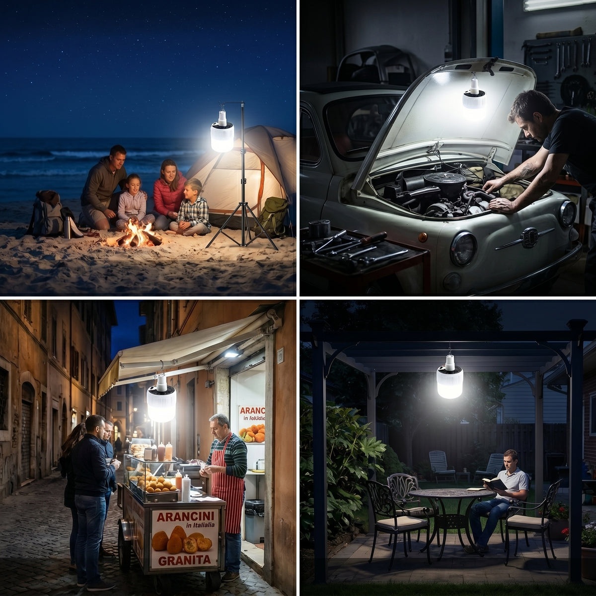 Lampe LED Portable Solaire